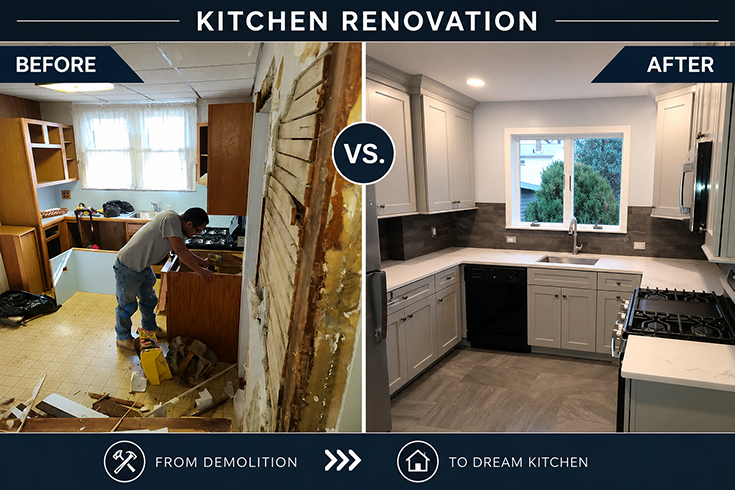Kitchen Remodeling in Teaneck, NJ